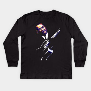 Wes Montgomery Kids Long Sleeve T-Shirt